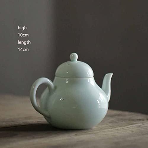 N/A FOG сина керамичка чајничка чаша рачно изработена сина и бела чајничка филтер за домаќинство филтер за домаќинство кунг фу чај сет