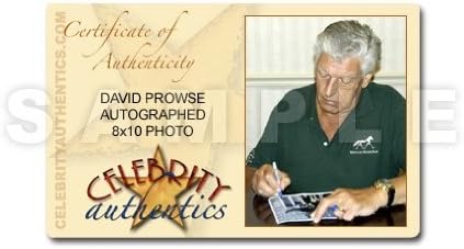 Дејвид Проув го автограмираше Војна на Starвездите 8x10 Дарт Вајдер на фотографијата на Гантри