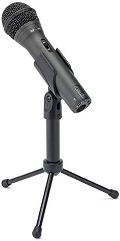 Samson Q2U црн рачен динамичен пакет на USB микрофон со бум рака и поп филтер