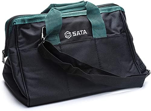 Преносна торба со алатки SATA 16 -инчи со водоотпорна конструкција и повеќекратни внатрешни и надворешни џебови - ST95182SC