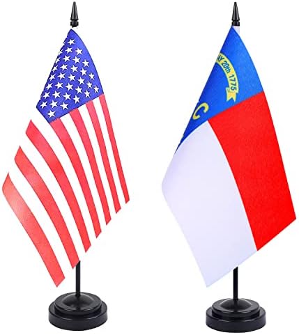 FWIW American USA NEVADA FLAG NEVADA TABLE FLAG, Мала мини Невада НВ Стејт канцеларија со знамиња со штанд, Настани на фестивали