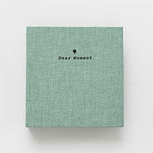 ZYJBM 100 џебови мини филмови Фото -книга Биндер албум за албум на носителот на картички за името