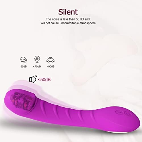 Возрасни сексуални играчки за жени задоволство -g место клиторичен вибратор за стимулација на клит и вагината со 12 моќни режими на вибрации,