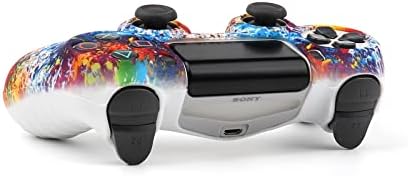 Ралан Анти-Лизгање PS4 Контролер Капак, PS4 Силиконски Контролер На Кожата Контролер Компатибилен ЗА PS4 /PS4 Слим/PS4 Pro Контролер