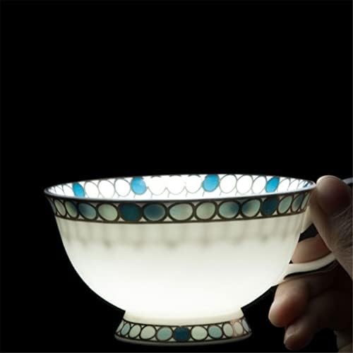 N/A златна боја насликана коска Кина кафе сет порцелански чај постави керамички тенџере ознака шеќер сад крема за чај чај од