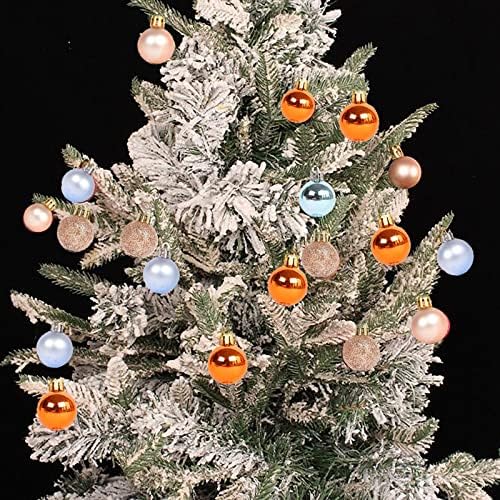 Божиќна декорација на топката Декорација на новогодишна елка, расипан украсен украс за новогодишни елки