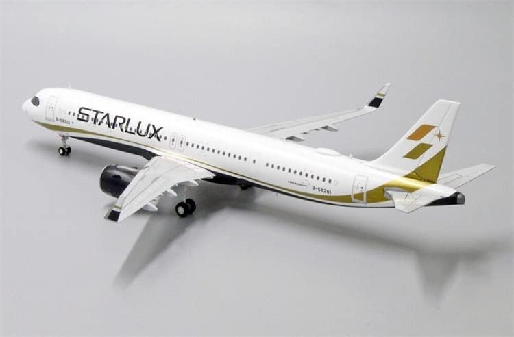 JC Wings Starlux Airbus A321Neo B-58201 со Stand Limited Edition 1/200 Diecast Aircraft Pre-Build Model