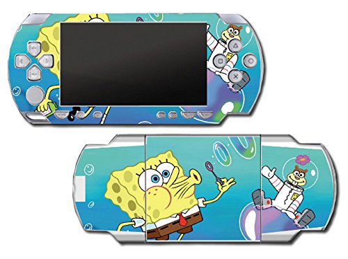 Spongebob SquarePants Sandy Patrick Bikini bution Dation Squidward Video Game Vinyl Decal Sking налепница за налепница за Sony