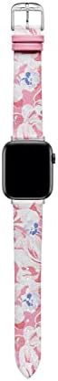 Тед Бејкер Сезонски Обрасци Паметен Часовник Бенд Компатибилен со Ременот На Apple Watch 38mm, 40mm