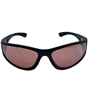 Бифокален леќа за возење на бакар сина блокирање на блокирање околу читање на очила за сонце спортски стил