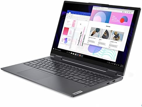 Lenovo 2022 Јога 7i 2-во-1 лаптоп 15,6 инчен FHD екран на допир на допир на допир на екранот на допир на екранот на допир 11-ти