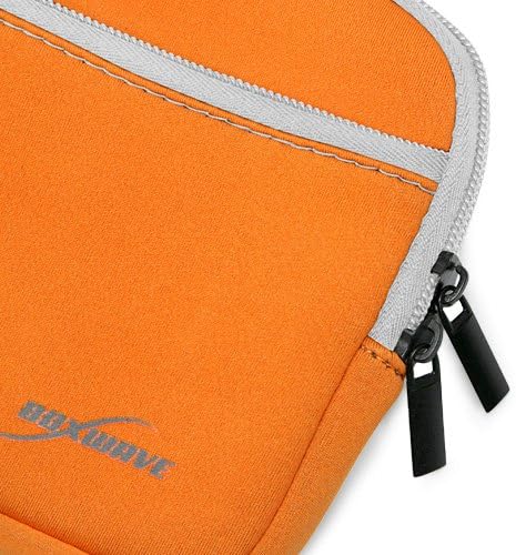 Case Boxwave Case компатибилен со Motorola MBP845Connect 5 - Мекото количество со џеб, мека торбичка Неопрен капаче за ракав, патент џеб