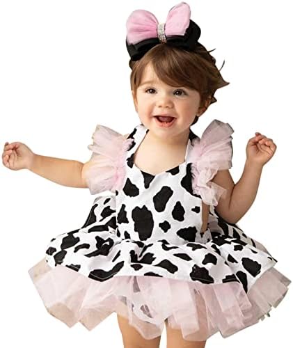 Девојче Девојче есен фустан бебе девојки ропер фустан, новороденче печати тул облека, земи домашна облека