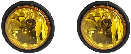 Реткиелектрични нови пар жолти светла за магла компатибилни со FrightLiner HD Columbia 120 00-11 632497001