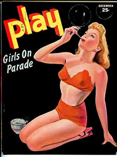 Играјте Девојки на Парадата 5/1944-чизкејанес пин-ап покритие-мотор скутер-ФН-