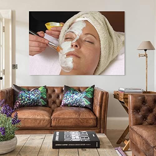 Лицето Чистење Лицето Слики За Ѕид &засилувач; Спа Постер Третман На Лицето Спа Лице Спа Постер Кожата 2 Платно Сликарство Ѕид Уметност