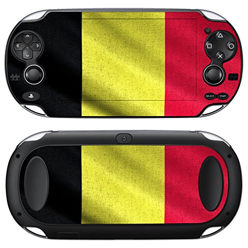 Sony PlayStation Vita Design Skin Flag of Belgium Decal налепница за PlayStation Vita