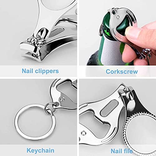 Шкотски Долари Машинка За Нокти И Нокти За Нокти Метални Машини За Нокти Секачи За Нокти Со Отворач За Шишиња
