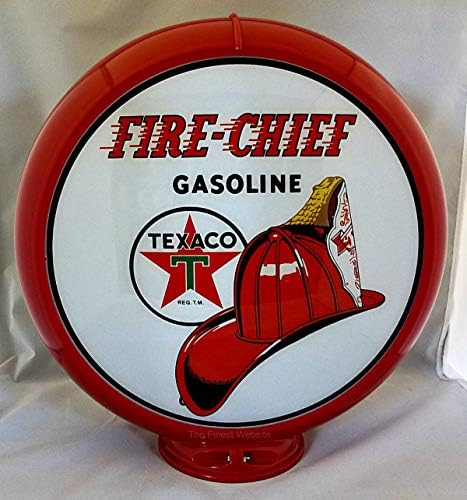 Најдобрата веб -страница АД Нова репродукција Texaco Fire Geater Pump Pump Pump веќе собрана - Црвена надворешна рамка - Бродови