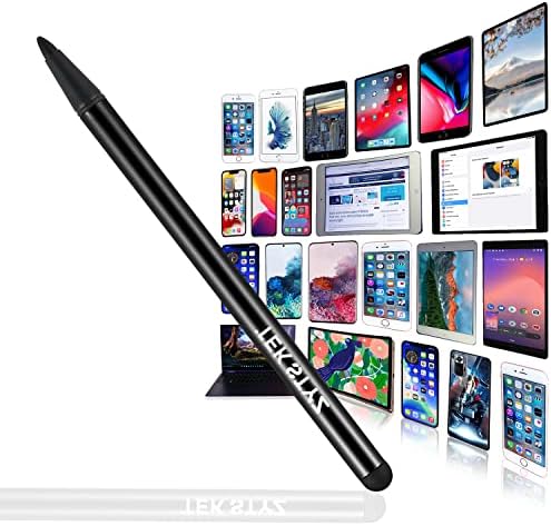 Tek Styz Pro капацитивен отпорен стилус Универзален 2 во 1 компатибилен со Samsung LG Google Apple iPads Висока чувствителност