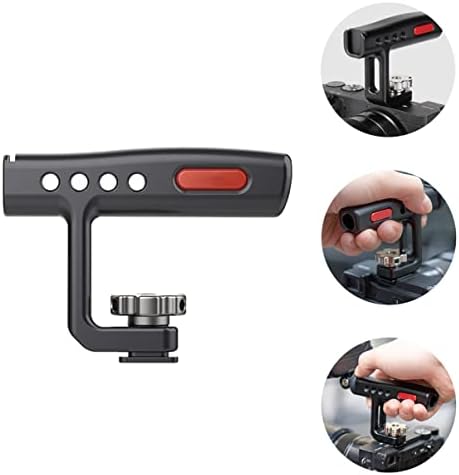 MobeStech Grip PCS Camera Camera Camera Camera Camera Metal Camera Camera Cage Cage Grip Метална камера рачка зафаќа метална камера врвови на врвовите