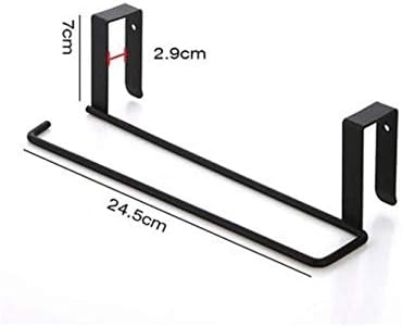 SLSFJLKJ Метална железна пешкир држач за складирање виси кујнски ролна хартија Организатор ткиво закачалка за пешкир бања кујна