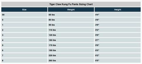 Панталони од тигар Кун Кунг Фу