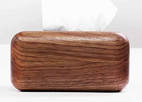 Анкус јапонски стил бамбус дрвени занаети декорација на домаќинството земете картонски кутии за ткиво -