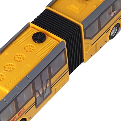 Зеродис РЦ училишна автобус играчка, автобус за далечински управувач одат наназад Развијте имагинација Висока симулација Свртете