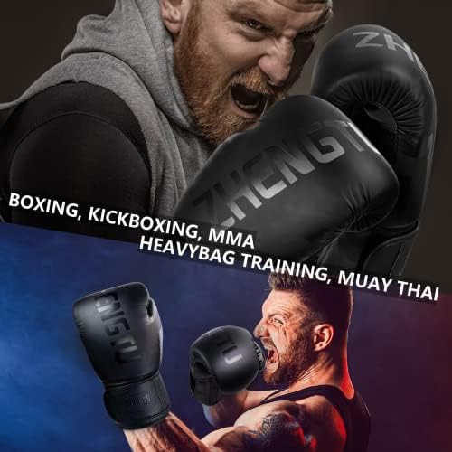 Ztty Boxing Groves Kickboxing Muay Thai Tai Sticking Bag MMA Pro одделение Спаринг тренинг борба за ракави за мажи и жени