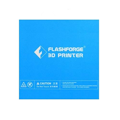 3Д печатач - 5 парчиња 157157мм сина загреана лента за лепенка за печатење плоча за градење плоча за 3Д печатач FlashForge Finder -