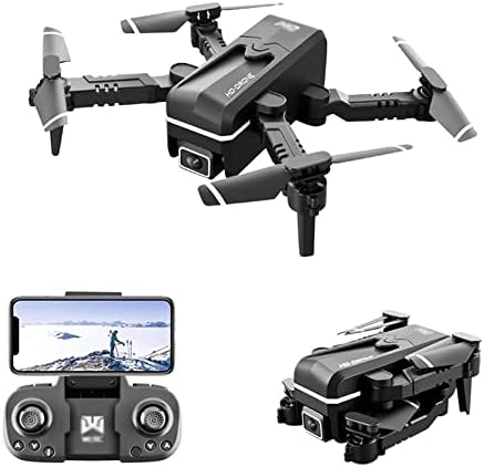 QIYHBVR дрон со камера 4K HD FPV во живо видео, RC Quadcopter хеликоптер за деца и возрасни, 3Д флипс, одржување на надморска височина,