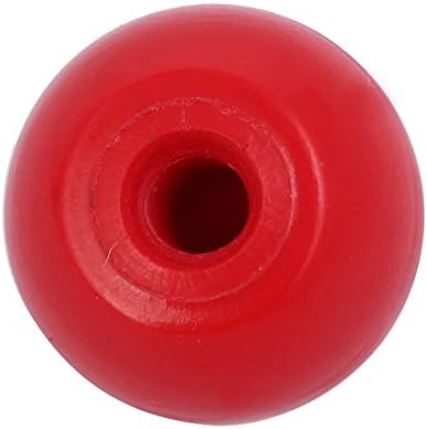 Копчиња за топчести топка од 32мм од 32мм, M8 Тема пластична топка, влечете ја рачката црвена за кабинетите женски топчести копчиња за