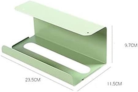 Jydqm кујнски хартиена хартија држач за пешкир за железо за хартија за хартија за кујнски кабинет врата креативна решетка за ткиво