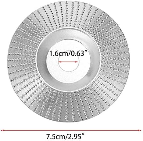 Xucus 7,5 см обработка на мелење на тркалезно тркало со абразивно дискови за мелница за агол N1HF -