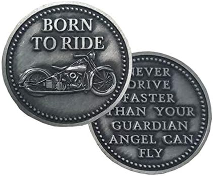 Монета За мотоцикл Родена За Возење Калај