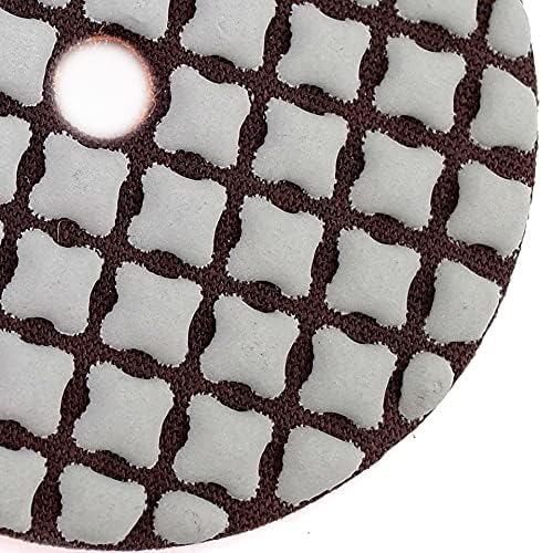 7pcs Супер 3инч суви влошки за полирање 80мм Остри тип мермер Дијамант Пол за полирање за бетонски подот Ростон керамичка плочка од делови од Xmeifei