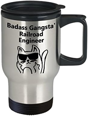 Badass Gangsta 'Railелезнички инженер за кафе за кафе
