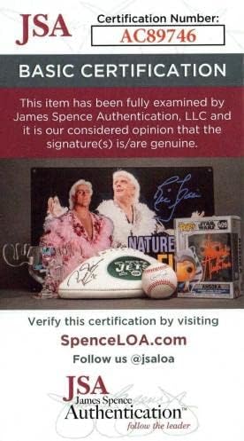 Меки Вилсон Бил Бакнер потпиша 8x10 фотографија со JSA и Steiner COA - Автограмирани фотографии од MLB