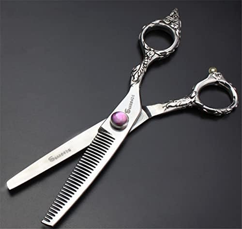6,0 инчи професионални ножици за сечење на коса, мултифункционални берберски ножици од 440C, мултифункционални берберски ножици, остри