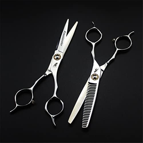 6,0 инчи мултифункционален салон бербер фризерски ножици, комплет за професионални ножици за фризури, остри и прецизни, за жени, мажи и