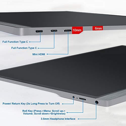 NexiGo 4k Пренослив Монитор-Премиум 15,6 Инчен Ултра HD 2160P IPS USB Тип-C Компјутерски Дисплеј, Екран За Нега На Очи СО HDMI/USB-C