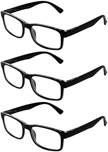 Една Моќ Очила Со Удобност Пролет Шарки Читатели За Мажи и Жени, Автоматско Прилагодување На Очилата Црна Квадратна Рамка