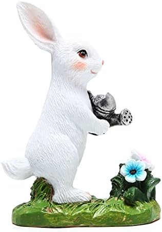 Ходао пролетен украс за домашни урнести фигурини Велигденски зајаче украси