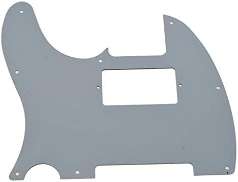 Допро 8 дупка Теле гитара 3Д печатена пластична хумбакер избор за модерен стандард САД/Мексикански ФД Телекастер Црно/Бела мрежа