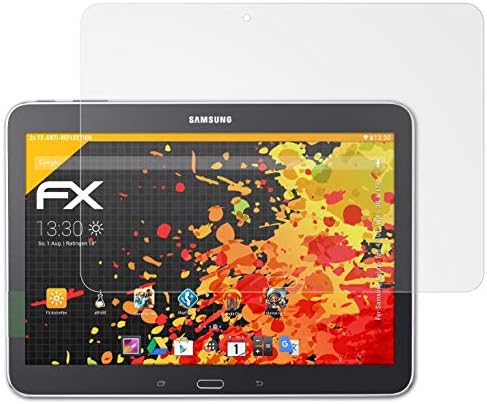 Заштитник на екранот Atfolix компатибилен со Samsung Galaxy Tab 4 10.1 WiFi, 3G & LTE филм за заштита на екранот, анти-рефлективен и шок-апсорбирачки