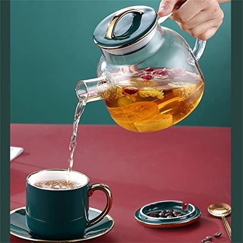 Феер чаша чаша чаша стаклена котел Европска домаќинство керамичка нордиска чаша за кафе и прибор за чинија попладневен чај сет