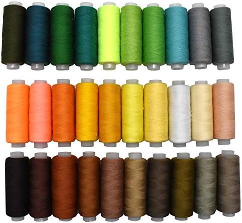 Конец за шиење 60 бои за шиење индустриска машина и рака за шиење на памук за шиење со рака