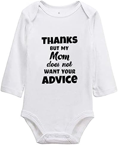 Благодарам, но мајка ми не го сака вашиот совет, новородените бебиња за бебиња, родери, бели 0-24 месеци
