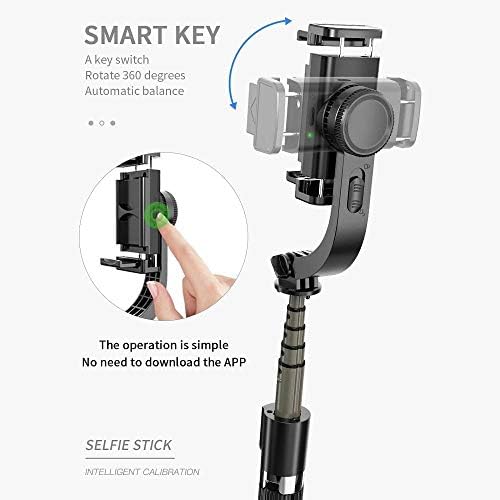 Штанд со боксер и монтирање компатибилен со Oppo A74 5G - Gimbal SelfiePod, Selfie Stick Extendable Video Gimbal стабилизатор
